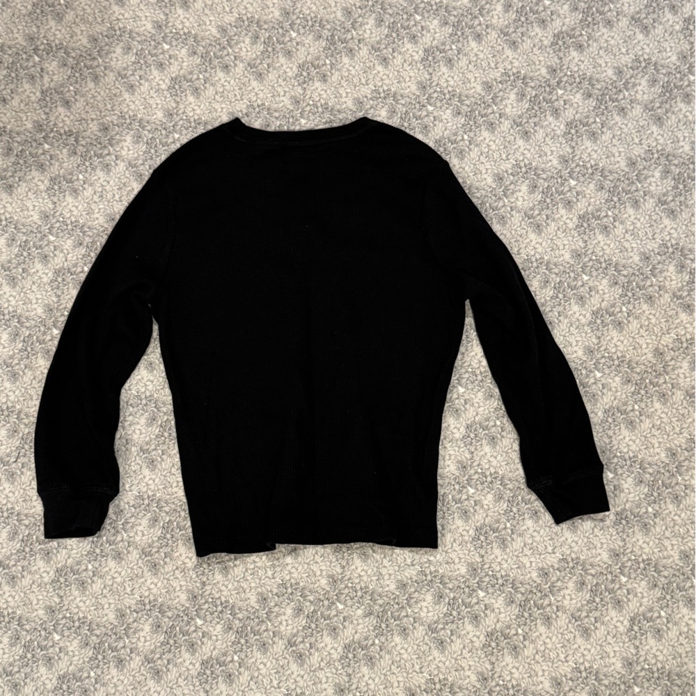 Cat & Jack Black Textured Top